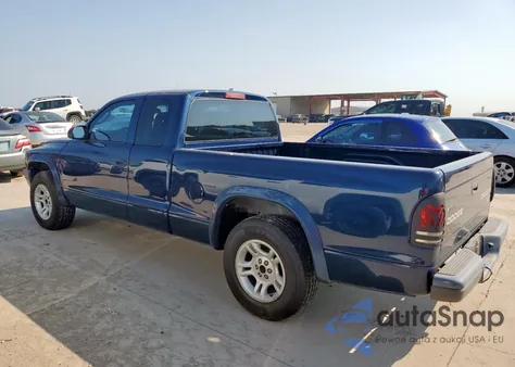 2004 Dodge Dakota Sxt from USA, damaged, VIN 1D7GL12K44S639220